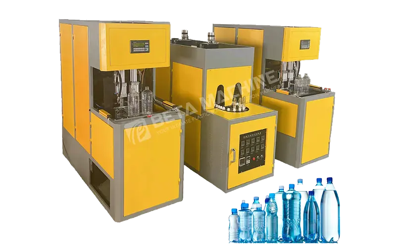 semi-automatic bottle blowing machine