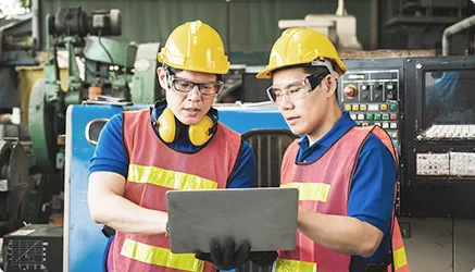 beta machine workers